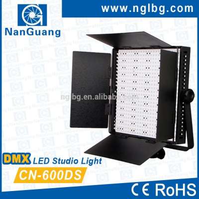 Nanguang 36W CN-600DS DMX studio LED Light with professional LCD Screen for studio Ra 95